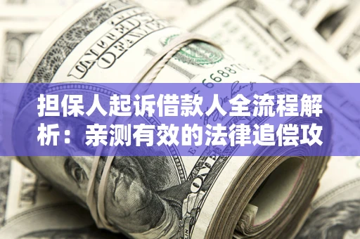 济南担保人起诉借款人全流程解析：亲测有效的法律追偿攻略