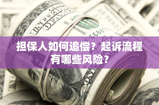济南担保人如何追偿？起诉流程有哪些风险？
