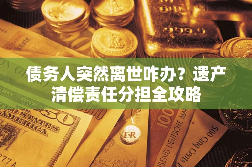 济南债务人突然离世咋办？遗产清偿责任分担全攻略