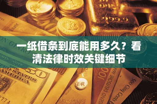 济南一纸借条到底能用多久？看清法律时效关键细节