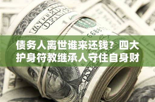 济南债务人离世谁来还钱？四大护身符教继承人守住自身财产